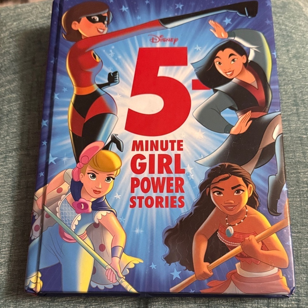 Disney 5-Minute Girl Power Stories Book